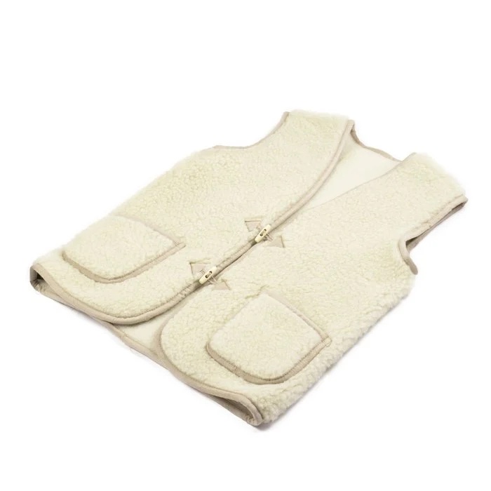 Cotto: bodywarmer - ecru - Large