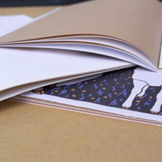 Loopvis: schrift - groot - yoko