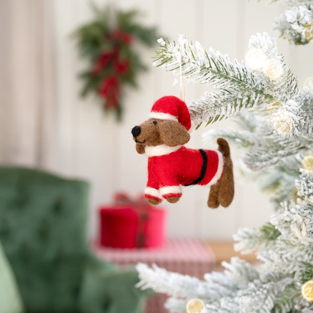 smv: hanger - teckel kerstman