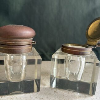 vintage: inktpot - set van 2
