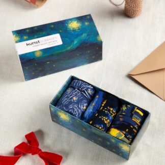 kunstsok: 3 pack - sterrennacht - Van Gogh