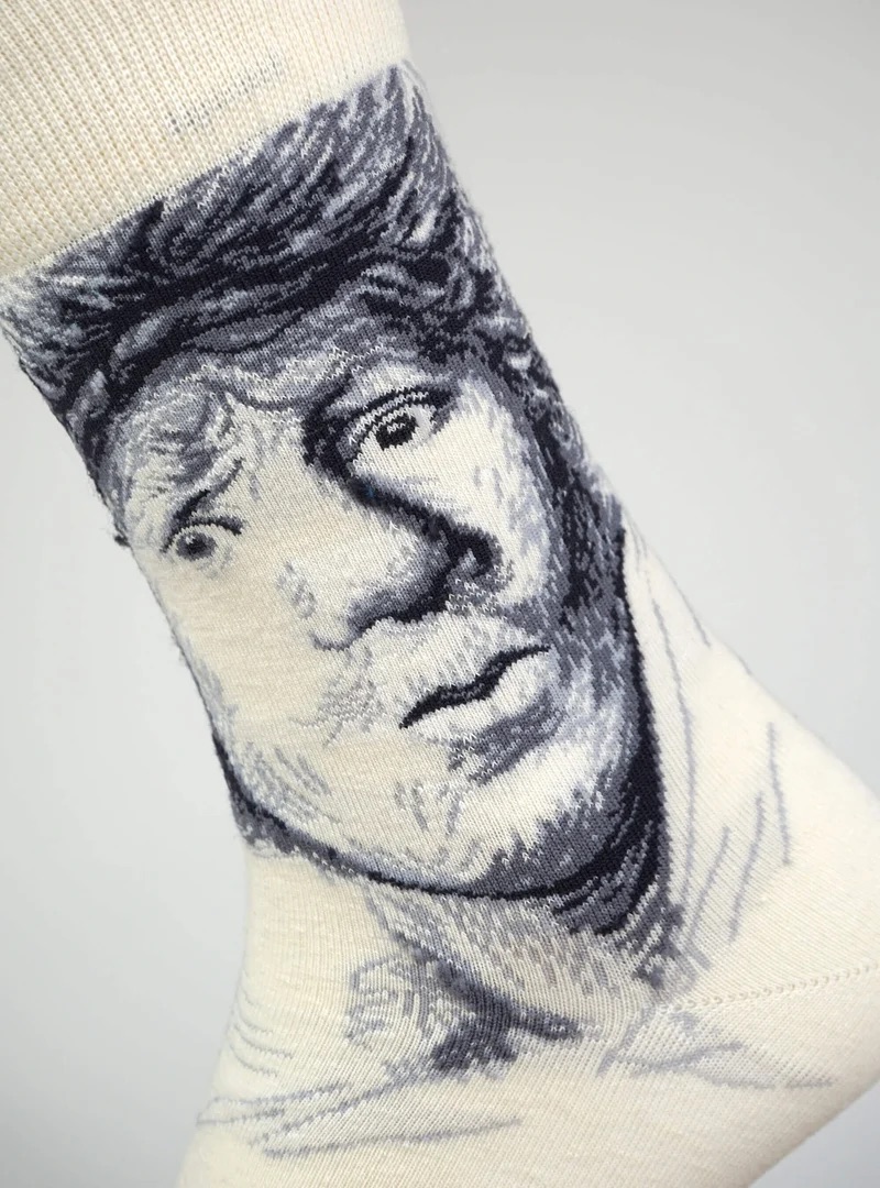 kunstsok: zelfportret met baret - rembrandt - Afbeelding 2