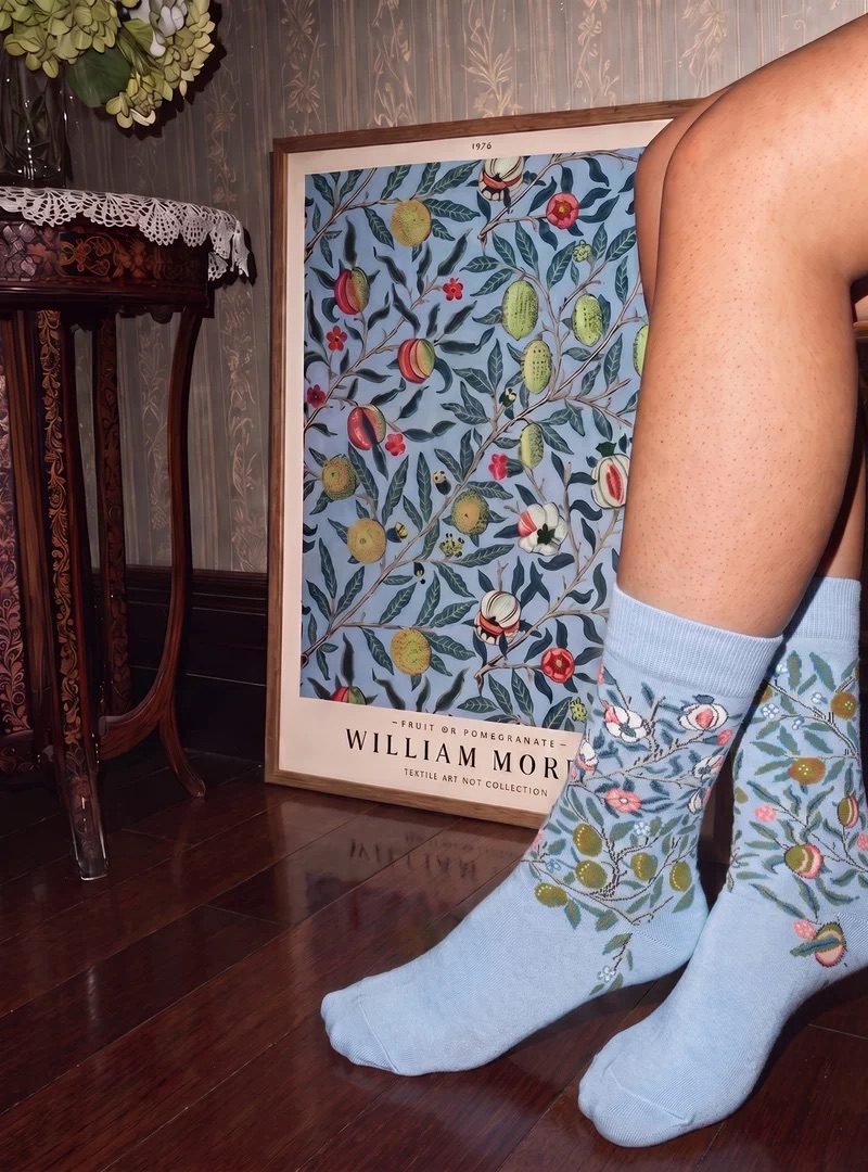 kunstsok: Pomgranate - William Morris - Afbeelding 2
