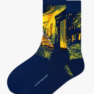 kunstsok: caféterras bij nacht - Van gogh