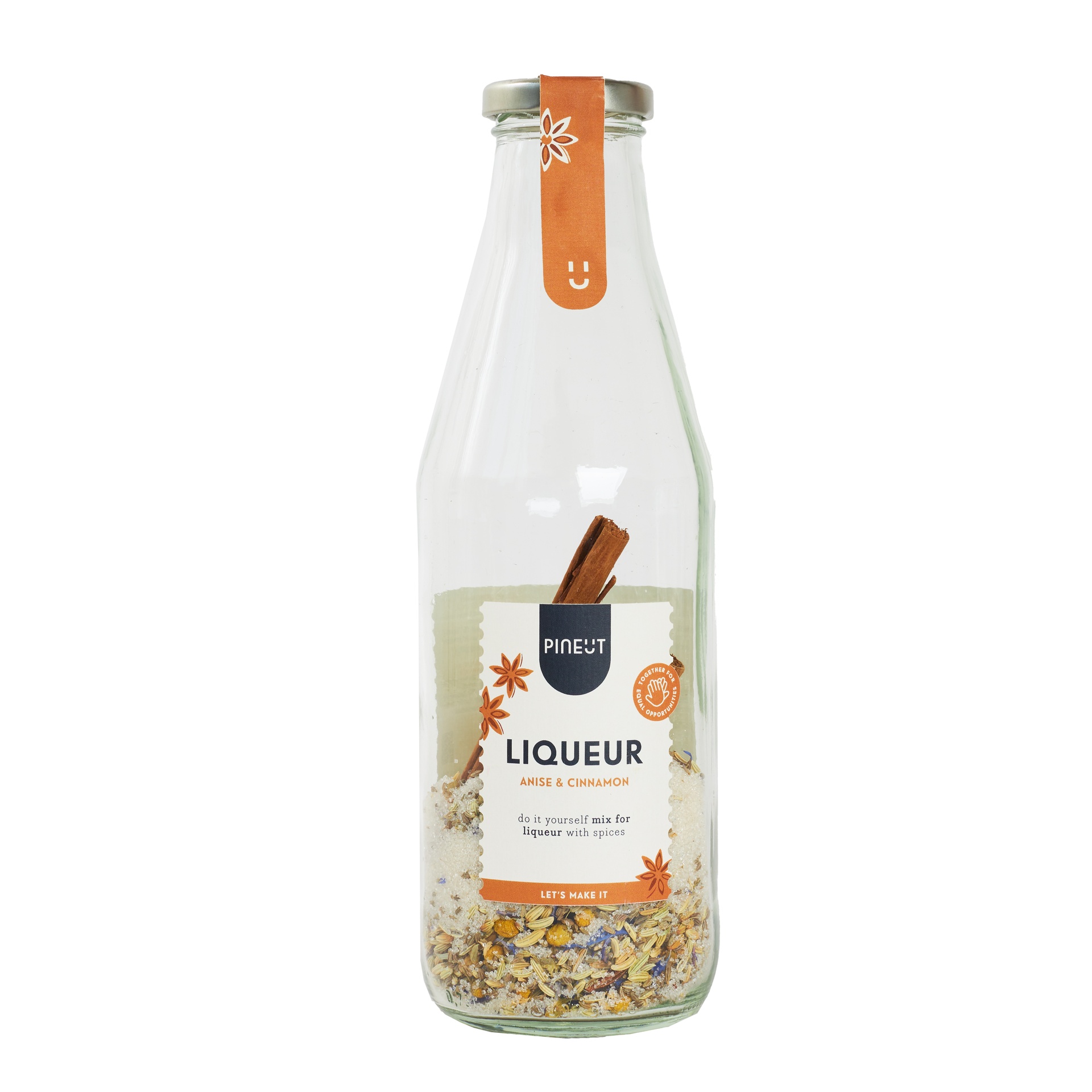 Pineut: Pineut liqueur | bottle | Anise; Cinnamon BIO - Afbeelding 2