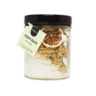 Pineut: Foot Bath | jar | Lime Yarrow